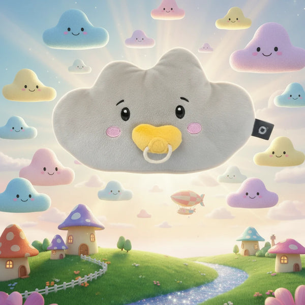 Lenabo Gute-Nacht-Geschichte „Lina, die freundliche Wolke – Lina (Wolke)“ – liebevolle Einschlafgeschichte für Kinder ab 2 Jahren, Lina schwebt über bunte Hügel und kleine Traumhäuser und bringt mit ihrem sanften Wesen Freude und Geborgenheit in den Himmel, herzerwärmende Abendgeschichte über Freundlichkeit, Hilfsbereitschaft und das Teilen von Licht und Wärme, ideal als beruhigendes Gute-Nacht-Ritual in der Lenabo App