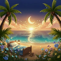 Sleep under palms